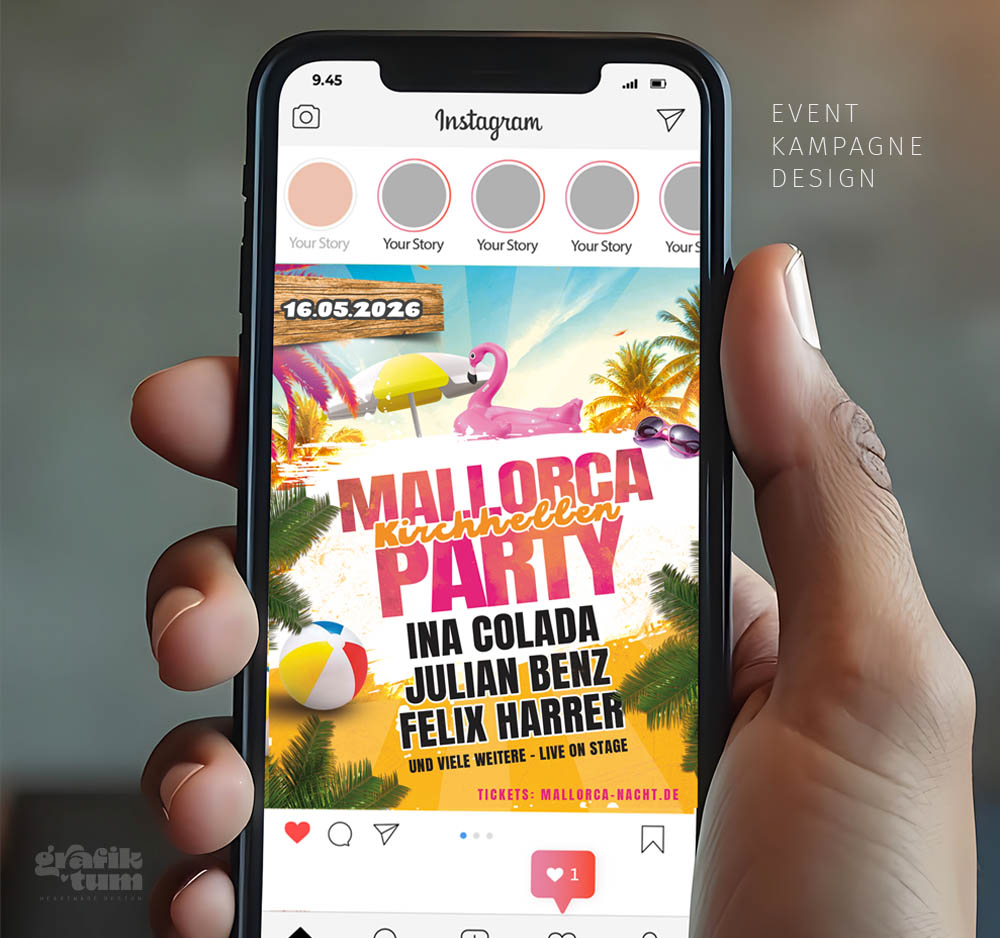 Mallorca Party Kampagne