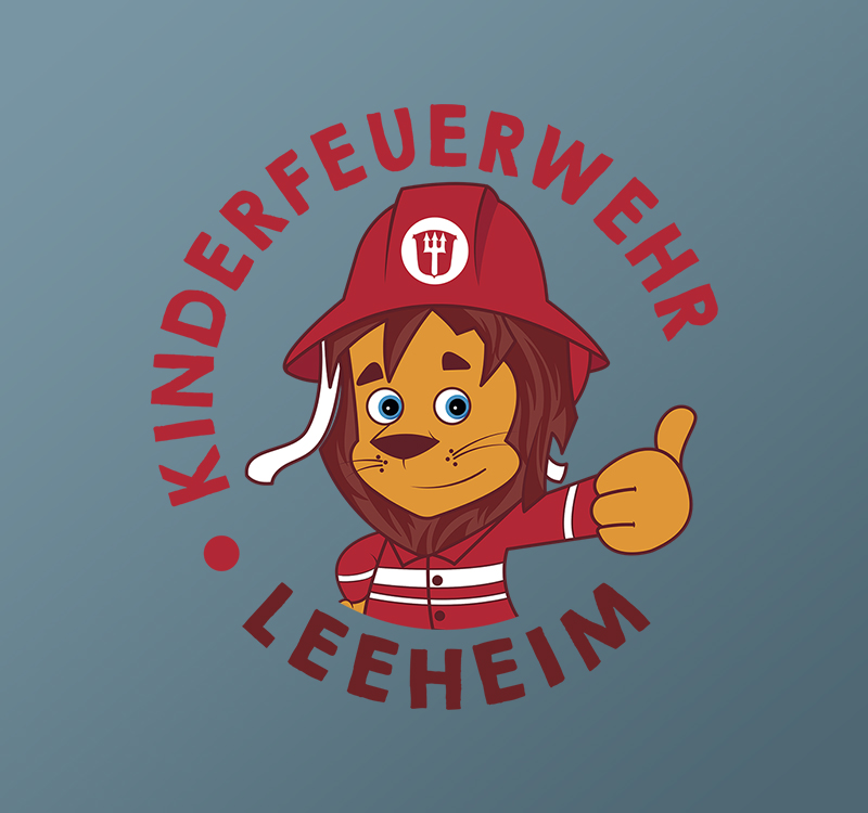 Kinderfeuerwehr Logo Leeheim Riedstadt